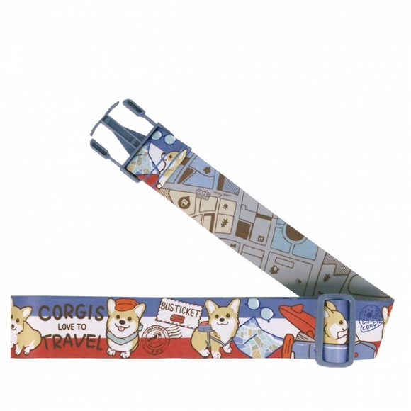 Handbags - Corgi Travel Suitcase Luggage Straps